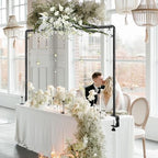 Over The Table Rod Stand with Clamps Black Table Balloon Arch Frame - Image 6