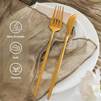 50 Pack Cheesecloth Napkins 20"x20" Nude Gauze Boho Bulk Napkins - Image 2