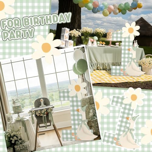 Croblissful One Silly Goose Party Decorations, Sage Green, One Goose - Image 5
