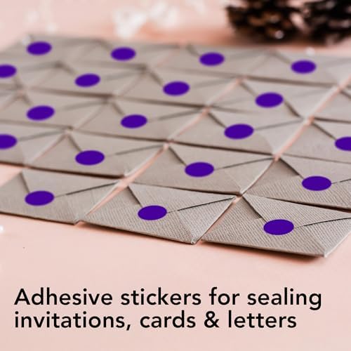 Perco Purple Perforated Round Circle Dot Sticker 1/2-Inch Labels — 10 Rolls, 30,000 Stickers - Parties, Scrapbooks for Category Coding, Crafts & Creative Organization, Strong Adhesive - Made in USA - Image 4