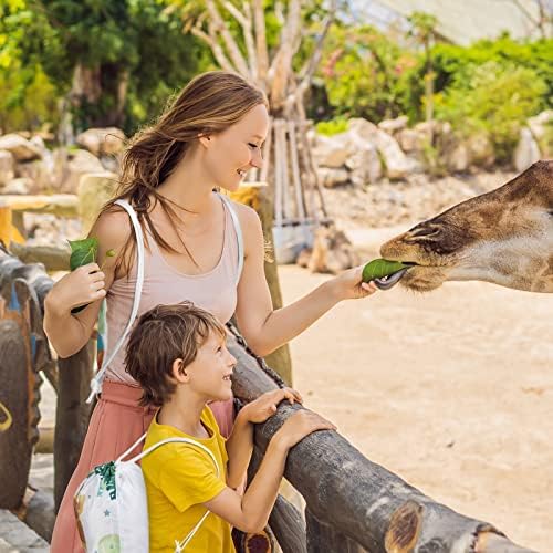 Ferraycle 60 Pack Safari Jungle Animal Drawstring Bags, Kids Party Favors - Image 6