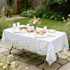 Wildflower Party Decorations Kit Serve 24: Wildflower Set with Paper Plates, Napkins, Cups, Banner & Tablecloth for Flower Birthday & Baby Shower Decorations - Image 6