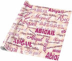AOFUN Personalized Name Text Wrapping Paper Designer Wrapping Paper Mens Wrapping Paper Christmas Funny Christmas Wrapping Paper 3 Rolls 58"" x 23"", Style 12 - Image 5
