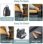 JOLLITO Diaper Bag Backpack with Changing Station Large Capacity Essentials - Image 6