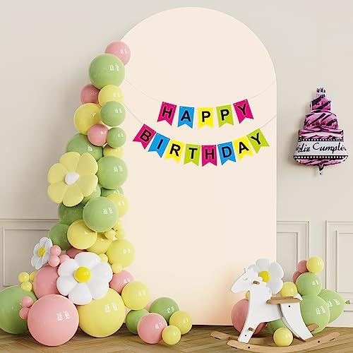 Putros Arch Backdrop Stand and Cover Set, 7.2ft Arch Stand with Beige Cover - Image 5
