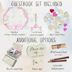 Personalized Wedding Guest Book Alternative, Cherry Blossom Drop Box Frame - Image 6