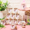 Threlaco 20 Pcs Bear Baby Shower Favor Candle Glass Jar by Threlaco