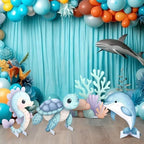 Weysat 4 Pcs Large Sea Party Stand Under the Sea Party Decorations Set - Image 5