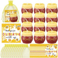 Nuanchu 12 Sets Honey Jar Candles Bee Themed Baby Shower Party Favors by Nuanchu