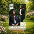 Custom Class of 2026 Graduation Yard Sign with Photo – Personalized Clear Acrylic Senior Yard Sign for High School Graduation Party Decorations, Outdoor Yard Decor by Mapileng%E2%84%A2