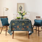 patdrea Designer Floral Vintage French Tablecloth,Rectangular,102"x63" - Image 3