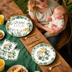 cocomigo 237pcs Wild One Birthday Decorations Complete Party Set, 20 Guests - Image 5