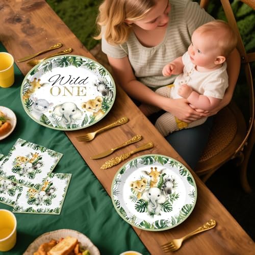 cocomigo 237pcs Wild One Birthday Decorations Complete Party Set, 20 Guests - Image 5