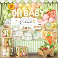 296pcs Locally Grown Baby Shower Decorations for Girls, Serves 25 by Unknown