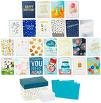 Hallmark All Occasion Cards - Assortment of 24 Handmade Greeting Cards, Painted Dots - Birthday, Baby Shower, Wedding, Sympathy - Image 2