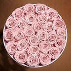 Prifroti 27 Flowers in a Luxury Suede Box, Birthday Gifts for Women, Preserved Flowers, Mothers Day Roses Gift for Mom, Dusty Rose - Image 5