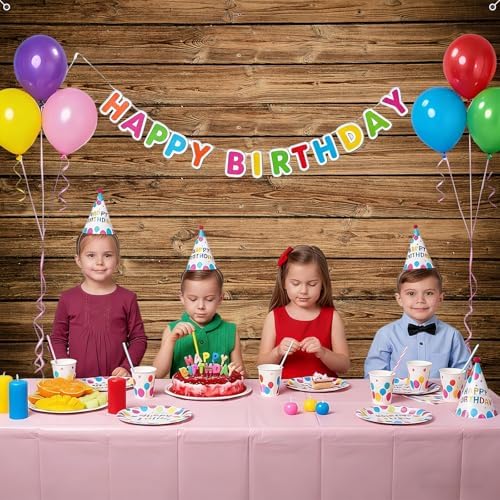 Wood Backdrop 10x8ft Brown Wooden Rustic Background Fabric Polyester Floor Panel Board Banner Baby Shower Birthday Wedding Decorations Western Barn Party Wall Decor Photography Supplies - Image 5