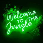Britrio Welcome to the Jungle Neon Sign Light Safari Jungle Themed Decor - Image 6