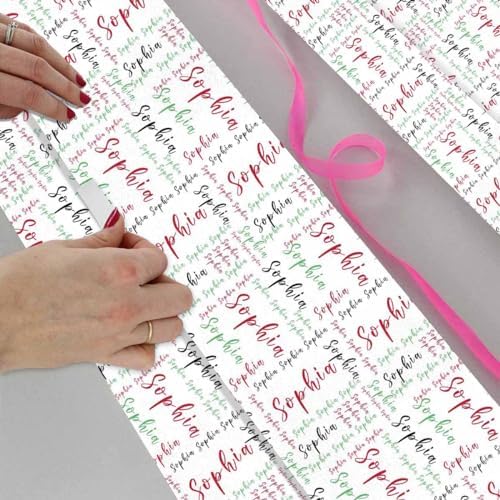 AOFUN Personalized Birthday Gifts Wrapping Paper For Boys Custom Wrapping Paper Picture Baby Christmas Wrapping Paper Valentine Gift Wrapping Paper 3 Rolls 58"" x 23"", Style 31 - Image 4