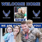 Custom Welcome Home U.S. Air Force/United States USAF Banner,Sign(5x7.5ft) - Image 7