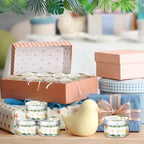 MTLEE Jungle Animal 24 Pcs Baby Shower Party Favors Candles Lavender Scented Baby Shower Favors for Guests Rustic Tealights Candles Gender Reveal Return Gifts(Gold, 1.2 oz) - Image 6
