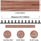 35x120 Inch Dusty Blush Cheesecloth Table Runner Boho Wedding Party Decor - Image 2