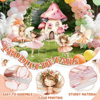 5PCS Fairy First Birthday Decorations, Princess Cardboard Cutout - Image 4