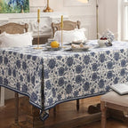 patdrea Designer Vintage French Tablecloth,Rectangular,118"x67" - Image 3