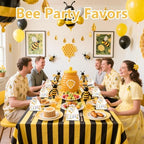 50Pcs Bee Baby Shower Bottle Opener Favors for Guests Cute Magnetic Handheld Bottle Openers with Organza Bags and Thank You Cards, for Gender Reveal Theme Party Decorations Rerurn Gift Souvenirs（Bee） - Image 6