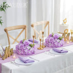 Lilac Flowers Balls for Centerpieces: 11.8in Diam, Set of 10 - Image 2