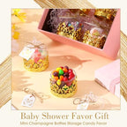 Jingmore 100 Sets Mini Crown Candy Boxes Party Favor,Gold - Image 4