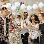 Treela 90Pack White Chinese Paper Lantern for Wedding Party Decor, 6 Inch - Image 5
