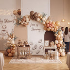 Tingjoo 3 Pcs Love is Brewing Arch Backdrop Cover, 4/5/6ft - Image 6