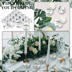MTLEE 50 Pcs Wedding Candles Gift Favors for Guests 1 Oz, Palm - Image 4