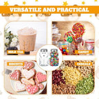 Mumufy 24 Pcs Bear Shaped Plastic Jars Empty Containers for Candy, 12 oz - Image 5