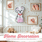 Dog Baby Shower Guest Book Alternative, Personalized Puppy Sign-in Board - Image 3