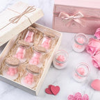 MTLEE 20 Sets Bear Baby Shower Favors Party Candle Pink - Image 5