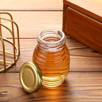 Baderke 24 Pcs 3.4 oz Mini Honey Jars Party Favors, Small Glass Honey Jar with Lids Empty Glass Jars for Baby Shower Wedding Bridal Shower and Birthday Party Favors - Image 3
