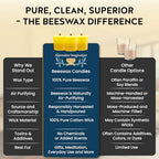 Alternative Imagination 100% Pure Natural Beeswax Votive Candles - 24 Pack - Hand-Poured - Unscented- Light Honey Aroma - 15 Hour Burn - Paraffin-Free, Long Lasting for Prayer, Meditation & Home Decor - Image 7