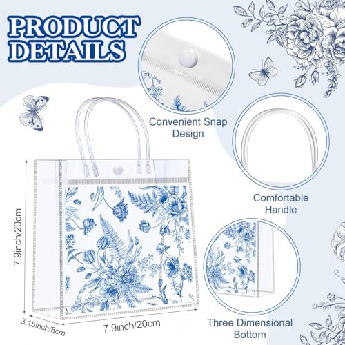 LemonRoad 24 Pcs Blue Floral Gift Sets Bulk with Gift bags for women - Image 2