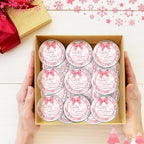 MTLEE Bow 24 Pcs Baby Shower Party Favors Candles Lavender Scented Baby Shower Favors for Guests Rustic Tealights Candles Gender Reveal Return Gifts(Pink, 1.2 oz) - Image 5