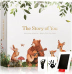 Baby Book Keepsake for Baby Gift,Baby Memory Book Scrapbook by Molekaus