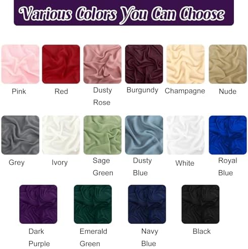 6 Pack 10Ft Dark Purple Chiffon Table Runner 29x120 Inches Sheer Fabric Table Runner Romantic Wedding Runner for Thanksgiving Christmas Bridal Shower Decorations（Dark Purple） - Image 6