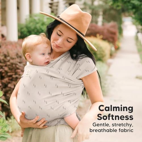 KeaBabies Baby Wrap Carrier, All in 1 Original Baby Carrier (Pines) - Image 3