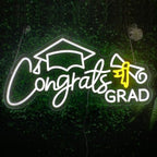 Congrats Grad Neon Sign, Class of 2026 Celebration Wall Decor - Image 5