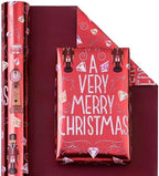 WRAPAHOLIC 30 Inch Jumbo Reversible Nutcracker Christmas Wrapping Paper - 30 Inch x 100 Feet Jumbo Roll Merry Christmas Nutcracker Wrapping Paper with Metallic Foil Shine for Xmas Holiday, Party - Image 2