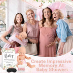 37 Pcs Baby Shower Diaper Changing Game Supplies, Warmth - Image 6