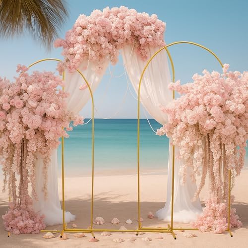 7.2FT Wedding Arch Cover – Stretchy Spandex Fabric Backdrop for Arch Stand - Image 6