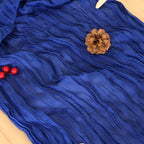 12 Pack Royal Blue Cheesecloth Table Runner 120 Inch Boho Wedding Decor - Image 6