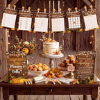 Funnymoom 426 Pcs Fall Pumpkin Baby Shower Games Set, 8 Games Activities - Image 5